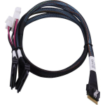 Microchip Technology 2305500-R SAS-kaabel 0,8 m Black, Multicolor
