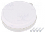 Enclosure: multipurpose | Z: 13mm | light grey | V: with holder