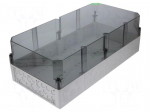 Enclosure: junction box | X: 300mm | Y: 600mm | Z: 209mm | polycarbonate