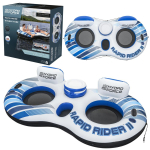 Spordiks ja aktiivseks puhkuseks // Water Sport and Atractions // Materac Dmuchany 2 Osobowy z Chłodziarką Rapid Rider II Bestway 43113
