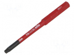 Interchangeable blade | Torx&reg; | insulated | TX15 | 75mm | max.5Nm
