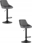 BAR CHAIR KAST GREY 85-105X36X34