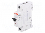 Circuit breaker | 230VAC | Inom: 20A | Poles: 1 | DIN | Charact: C | 6kA