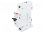 Circuit breaker | 230VAC | Inom: 10A | Poles: 1 | DIN | Charact: B | 6kA
