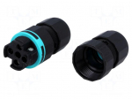Connector: AC supply | screw terminal | TH391 | 7&divide;12mm | 4mm2 | 450V
