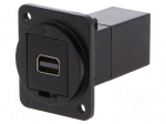 Coupler | both sides,Mini DisplayPort socket | FT | 19x24mm
