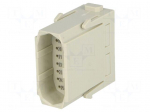 Connector: HAN | module | male | Han Modular High Density | PIN: 25