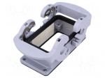 Enclosure: for HDC connectors | size 10 | Pitch: 57x27mm