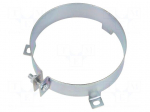 Mounting clamp | horizontal | for large capacitors fastening