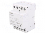 Contactor: 4-pole installation | NO x4 | 230VAC | 63A | DIN | IKA
