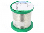Soldering wire | Sn99,3Cu0,7 | 1.5mm | 0.5kg | lead free | 227&divide;229&deg;C