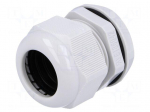 Cable gland | M32 | 1,5 | IP68 | Mat: polyamide | grey | UL94V-2 | 20.3mm
