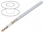 Wire | EcoCable Mini | 2x2x24AWG | MPPE | dark grey | 300V | 30,5m