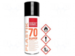 Protective coating | transparent | spray | 400ml | PLASTIK 70 SUPER