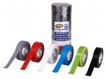 Tape: electrical insulating | W: 19mm | L: 20m | Thk: 0.15mm | rubber