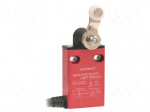 Limit switch | lever R 25mm, plastic roller &Oslash;13,5mm | NO + NC | 5A