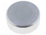 Magnet: permanent | neodymium | H: 4.5mm | 60N | &Oslash;: 13mm