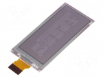 Display: e-paper | 2.9" | 296x128 | Window dimensions: 66.89x29.05mm