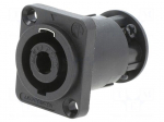 Connector: loudspeaker | plug | male | PIN: 4 | 30A | 250V | polyamide