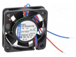 Fan: DC | axial | 12VDC | 40x40x10mm | 8m3/h | 22.1dBA | slide | 5400rpm