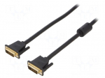 Cable | DVI-D (24+1) plug,both sides | dual link | Full HD 1080p