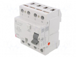RCD breaker | Inom: 25A | Ires: 30mA | Poles: 4 | 230V,400V | IP20 | EFI