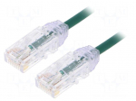 Patch cord | TX6-28&trade;,U/UTP | Cat: 6 | RJ45 plug,both sides | stranded