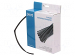 Heat shrink sleeve | glueless | 2: 1 | 4.8mm | L: 10m | black
