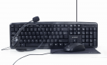 Gembird | 4-in-1 Multimedia office set | KBS-UO4-01 | Keyboard