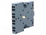Auxiliary contacts | Size: S0,S2 | spring clamps | side | 3RT20