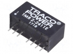 Converter: DC/DC | 2W | Uin: 18&divide;36VDC | Uout: 5VDC | Iout: 400mA | SIP8