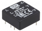 Converter: DC/DC | 10W | Uin: 18&divide;36VDC | Uout: 12VDC | Iout: 833mA | THT
