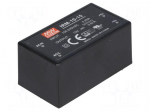 Converter: AC/DC | 10.05W | Uin: 85&divide;264VAC,120&divide;370VDC | Uout: 15VDC