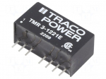 Converter: DC/DC | 3W | Uin: 9&divide;18VDC | Uout: 5VDC | Uout2: -5VDC | SIP8