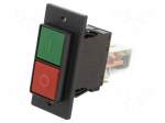 Circuit breaker | 10A | Poles: 2 | flange | IP65 | TA45 Push button 2P