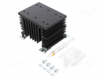 Heatsink: extruded | L: 103mm | W: 112mm | H: 80mm | 0.76K/W | aluminium