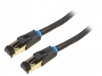 Patch cord | S/FTP | Cat: Cat 8 | RJ45 plug,both sides | OFC | 20m | PVC