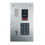 CP-2523TR ~ Daudzabonentu audio domofona ieejas panelis ar TM un RFID nolasītāju zemapmetuma Laskomex