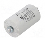 Kondensaator: mootor, t&ouml;&ouml; | 30uF | 420VAC | &Oslash;45x94,5mm | -25&divide;85&deg;C | &plusmn;5%