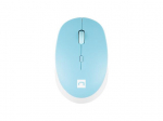 Natec | Mouse | Harrier 2 | Wireless | Bluetooth | White/Blue