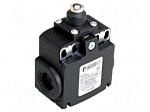 Limit switch | rubber seal,pin plunger &Oslash;10mm | NO + NC | 10A | IP67