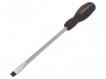 Screwdriver: for impact | slot | 200mm