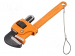 Wrench: adjustable | 1" | Overall len: 250mm | for pipe gripping