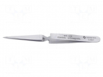 Tweezers | 125mm | Blade tip shape: sharp | universal