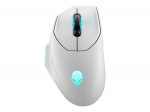 Dell | Gaming Mouse | AW620M | Wired/Wireless | Alienware Wireless Gaming Mouse | Lunar Light