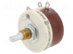 Potentiometer: shaft | 35&Omega; | 25W | 6.35mm | wirewound | Shaft: smooth