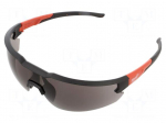 Safety spectacles | Lens: darkened