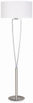 Trio Paris II stāvlampa E27 brushed steel  400200107 4017807368390