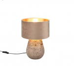 Trio Kiran table lamp E27 antique grey gaismeklis R51231061 4017807541090