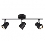 Trio Toulouse LED spotlight 3-pc matt black gaismeklis R82123132 4017807425178